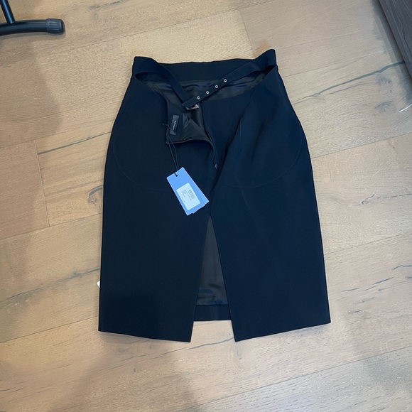 Mugler Classic Black Pencil Skirt - Picture 10 of 14